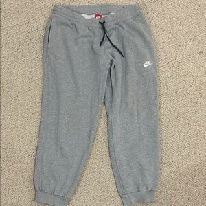 Nike Kids Heather Gray Joggers